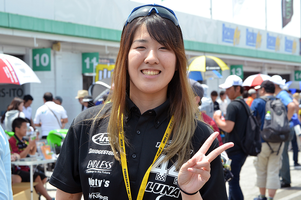「平野ルナ」と「天竜川高校 竜競部」がMotoGP™日本グランプリにてコラボレーションイベントを開催！ | Moto Ladies